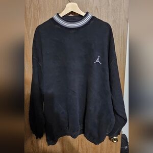 Black Air Jordan Sweatshirt - Vintage